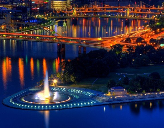 Point State Park Fountain